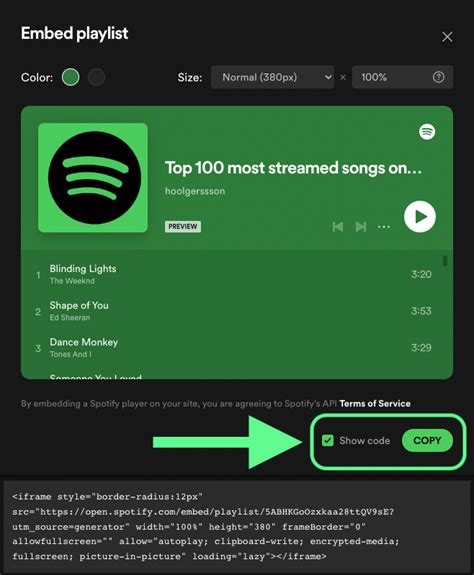 Spotify Embed